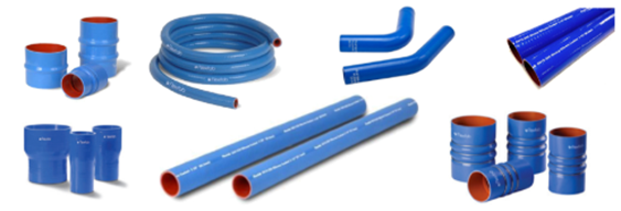 Blue Silicone Hose