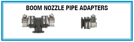 Boom Nozzle Pipe Adapters