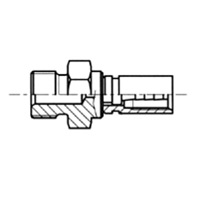 MBH_MP Microbore Hose Ends with Male Pipe