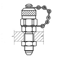 TPBH Bulkhead Check Coupling with Metric