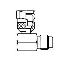 TPE Test Point 90° Elbow