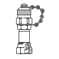 TPFF Check Coupling Female Face Seal